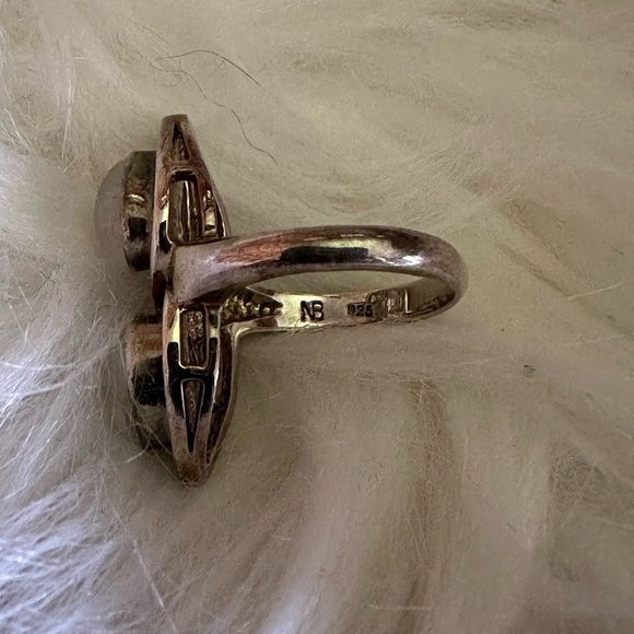 Vintage Nicky Butler Moonstone Ring RARE - Picture 3 of 8